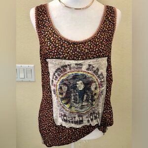Free Stone Hendrix Graphic Tank Top